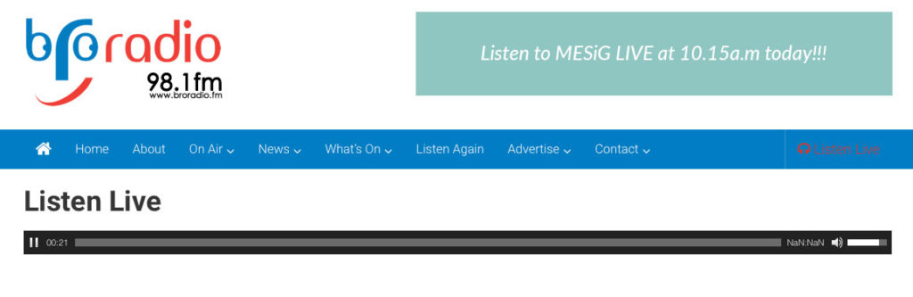 MESiG on Barry "Bro" Radio 12.5.17